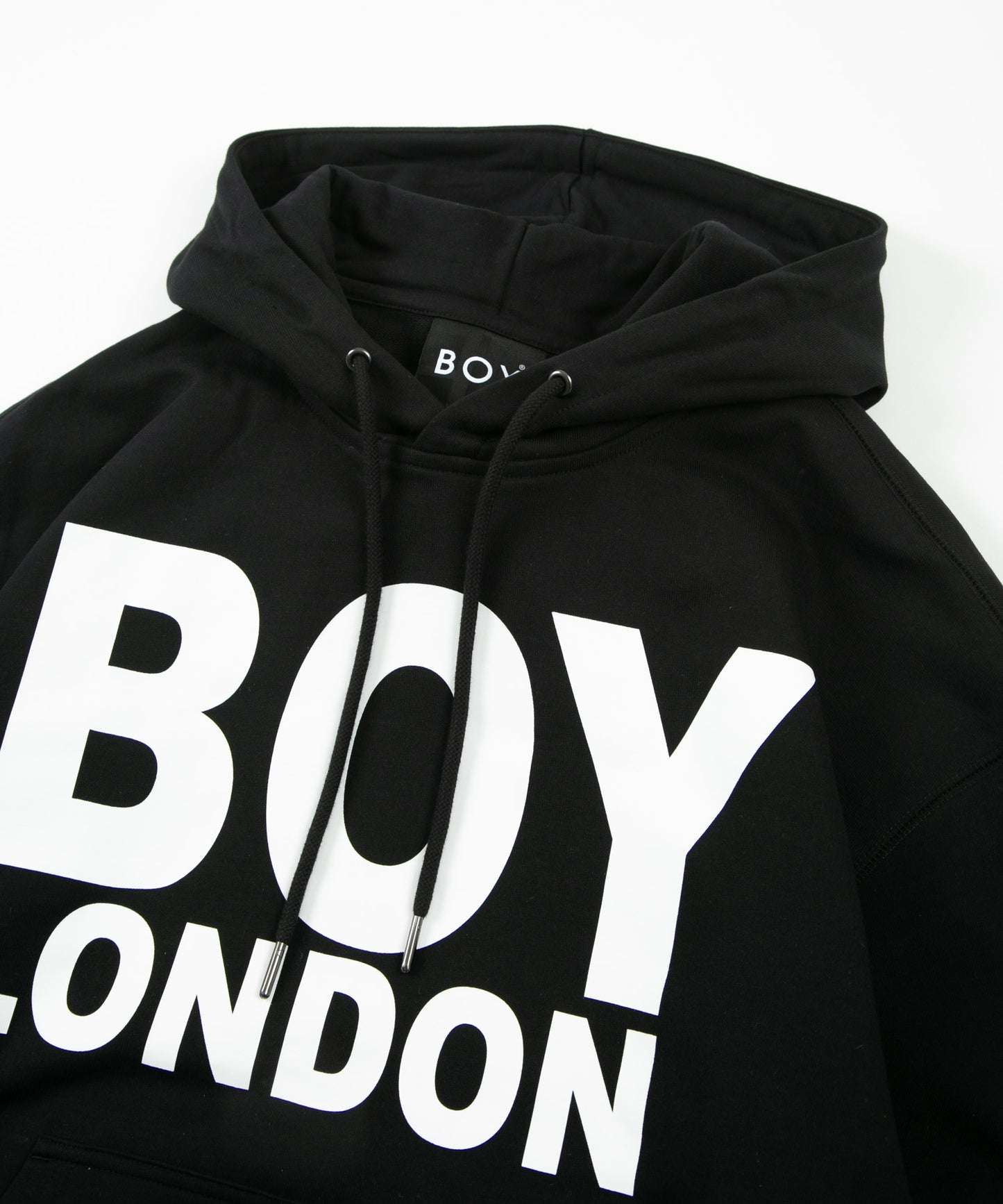 BOY LONDON LOGO PARKA BLACK×WHITE【AFJ-2102-PKB01】