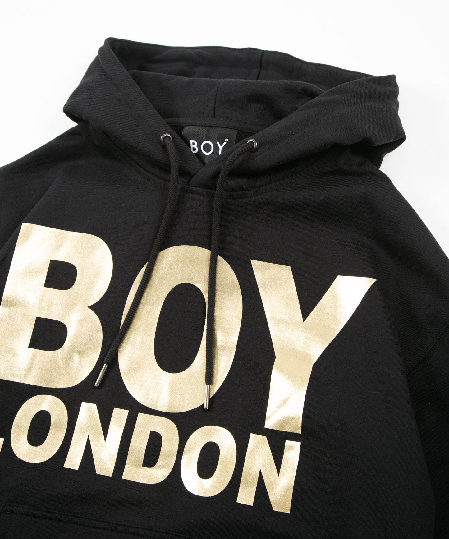 BOY LONDON LOGO PARKA BLACK×GOLD【AFJ-2102-PKB02】