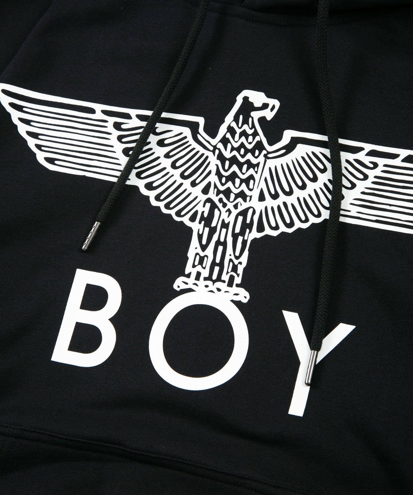 EAGLE BOY LOGO PARKA BLACK×WHITE【AFJ-2100-PKB01】