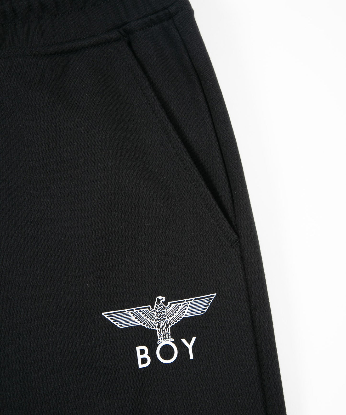 EAGLE BOY LOGO  SWEAT PANTS BLACK【AFJ-SP230102】