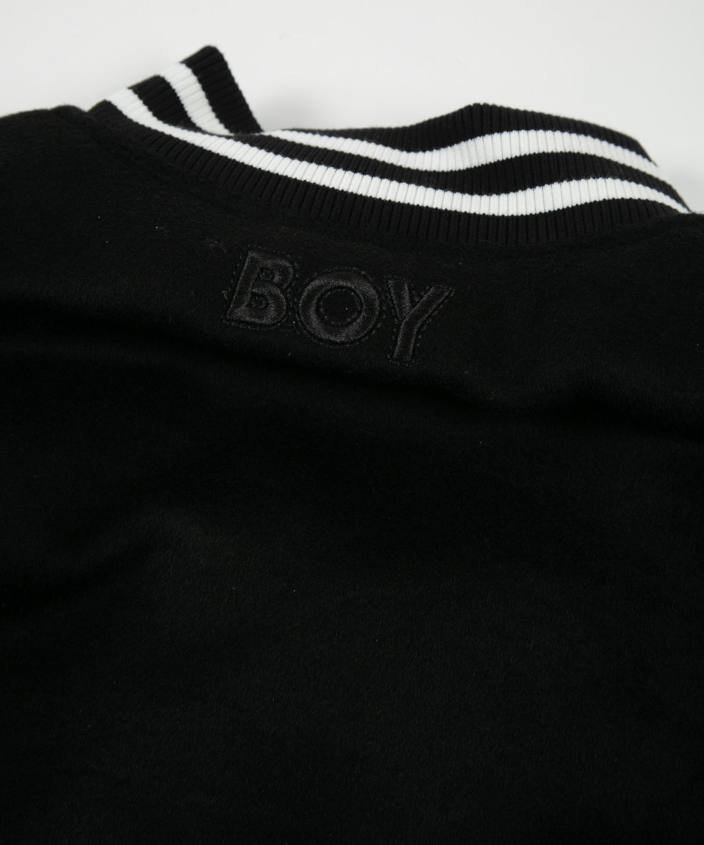 OVERSIZED STADIUM JACKET BLACK【B224M2970102】