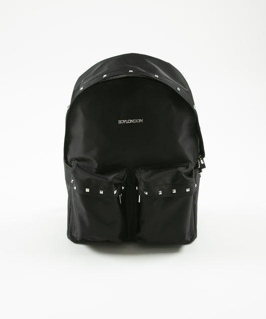 STUDS NYLON BACK PACK BLACK【B231N8500202】