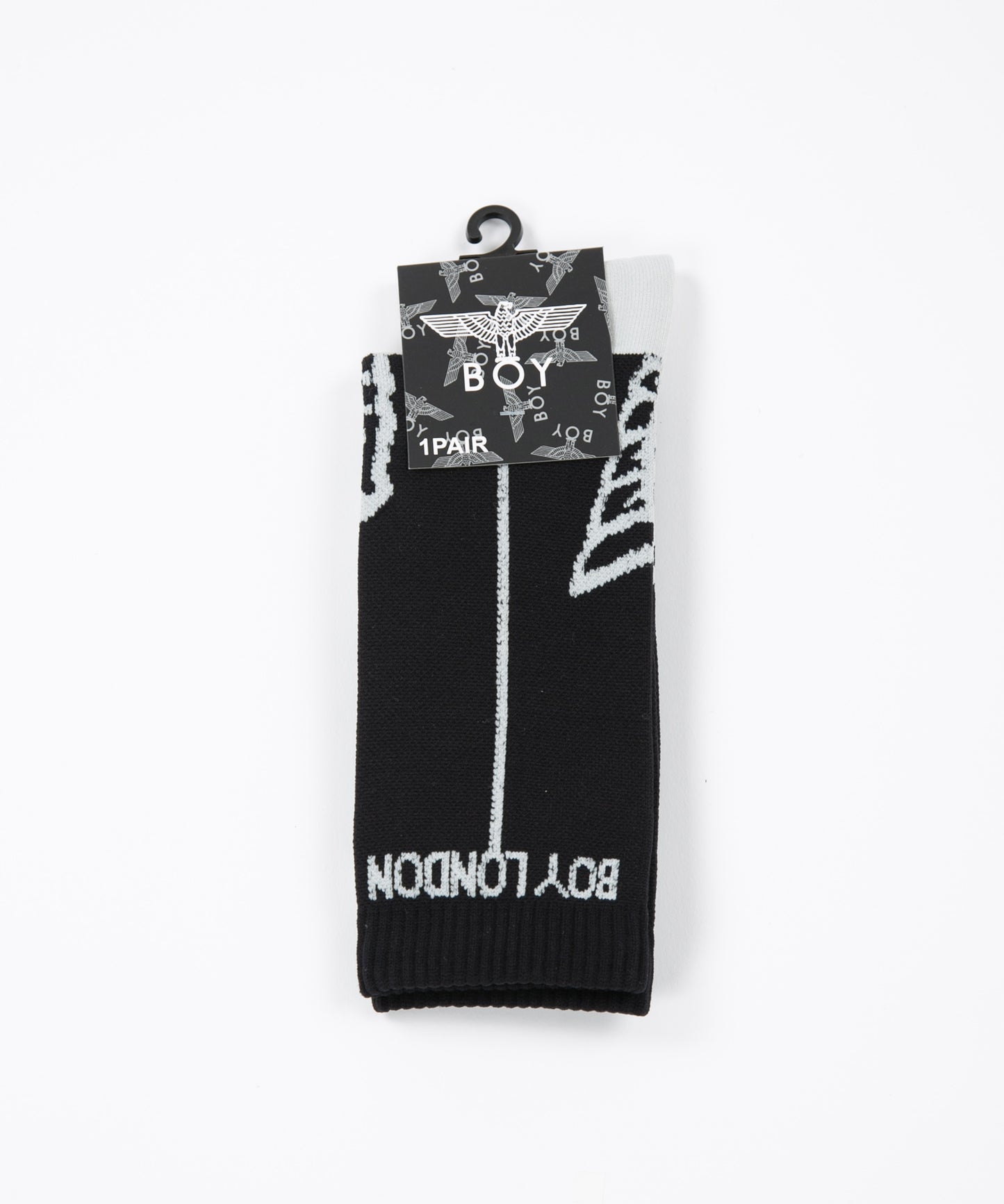 EAGLE DESIGN SOCKS BLACK【B223N8100402】