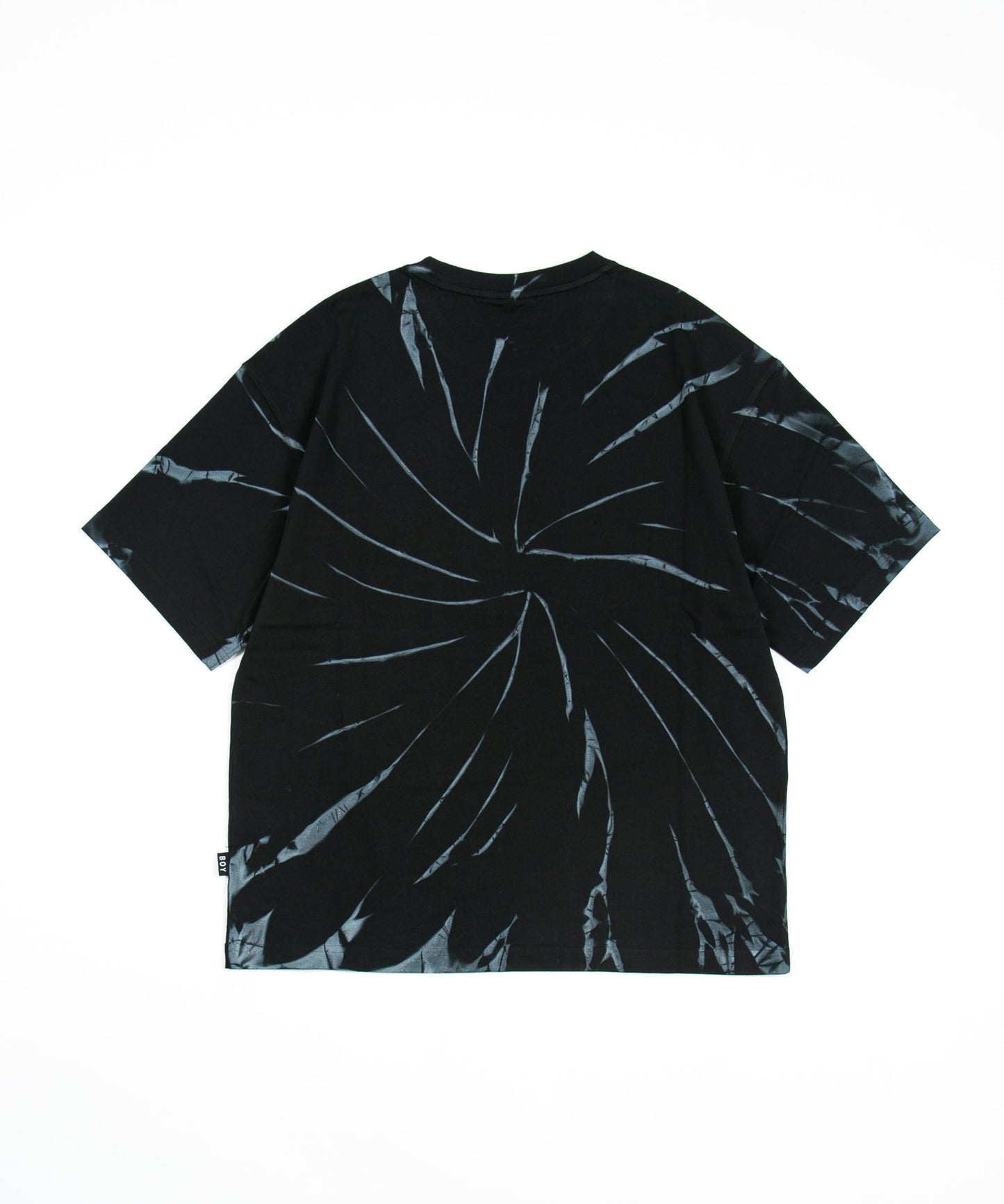 TIE-DYE BOY TEE BLACK【B223M0170102】