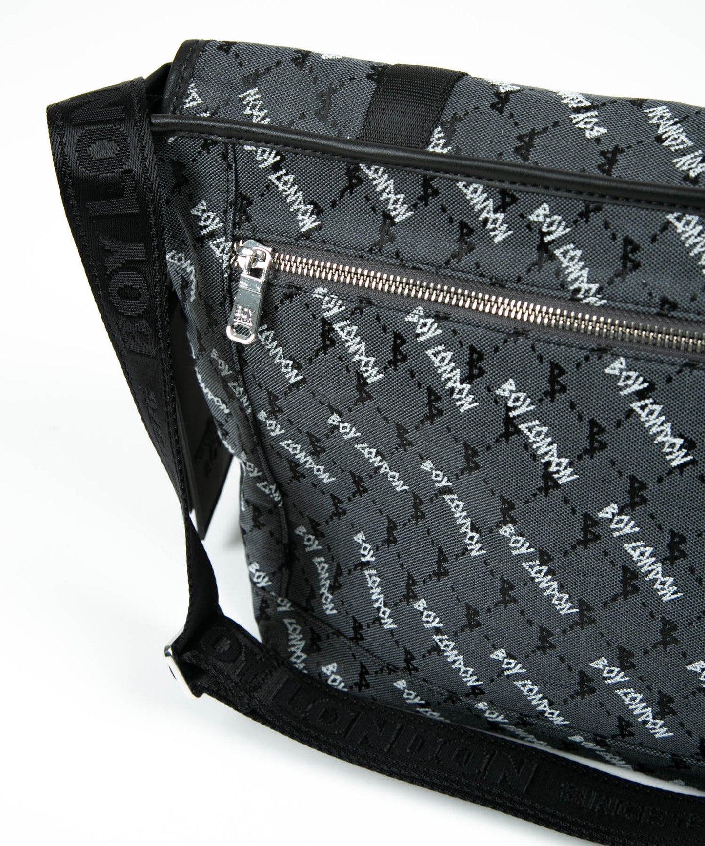 JACQUARD MINI MESSENGER BAG BLACK【B224N8500902】