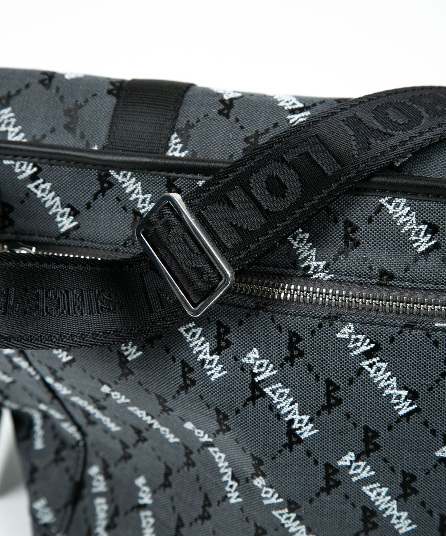 JACQUARD MINI MESSENGER BAG BLACK【B224N8500902】