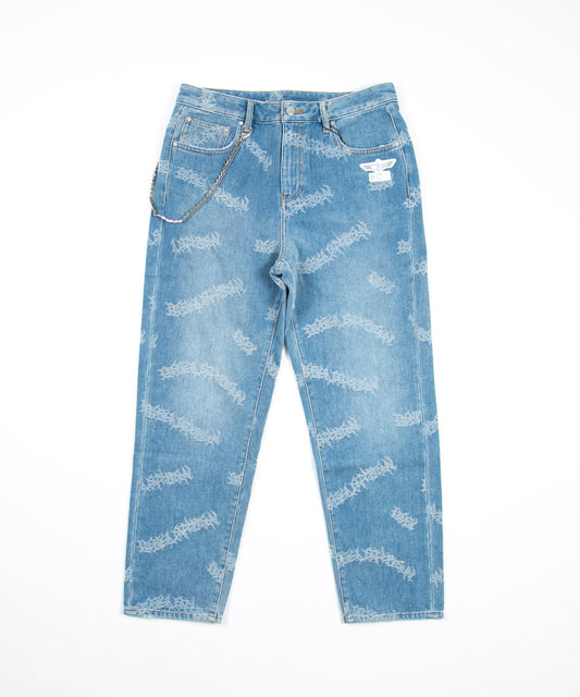 VINTAGE BOY DENIM PANTS BLUE【B224M5500206】