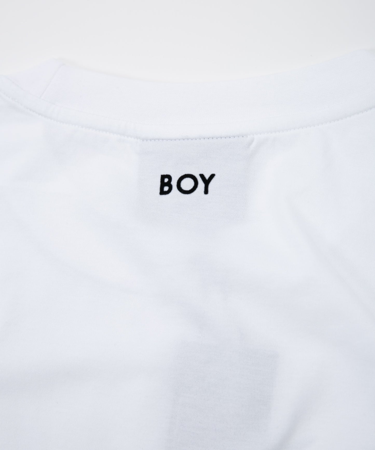 BOY SAFETY PIN TEE WHITE【B223M0170501】