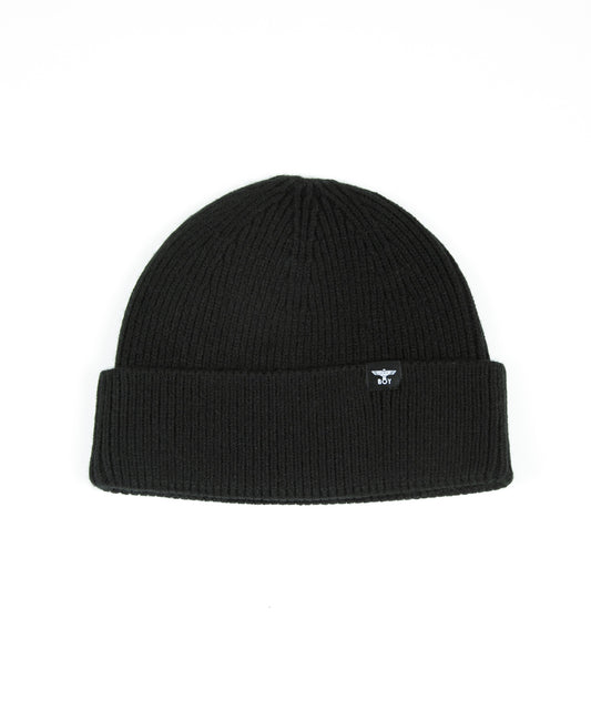 BOY RHINESTONE KNIT CAP BLACK【B224N9000502】