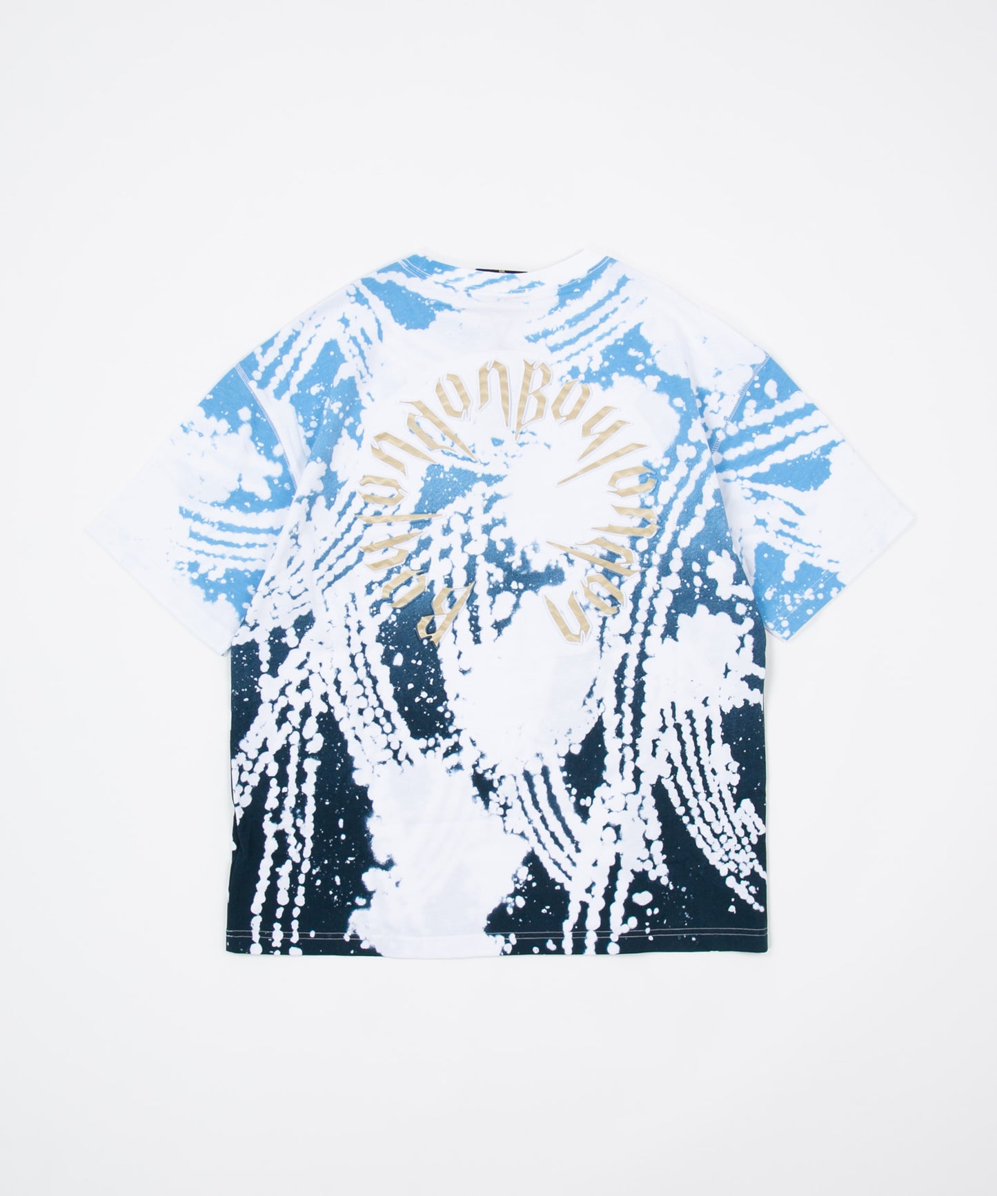 TIE DYE 3D PRINT TEE WHITE【B223N0101801】