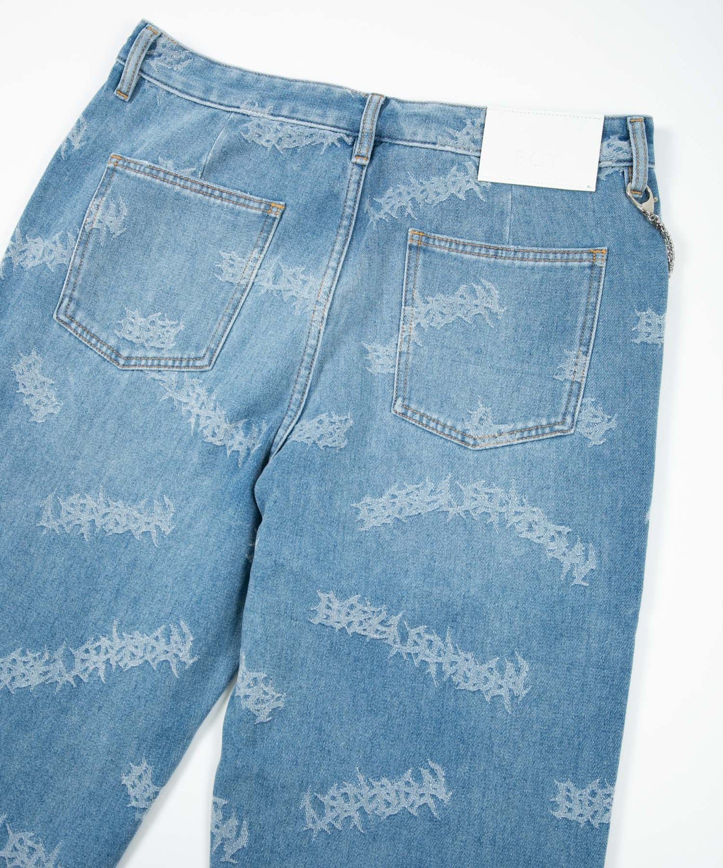 VINTAGE BOY DENIM PANTS BLUE【B224M5500206】