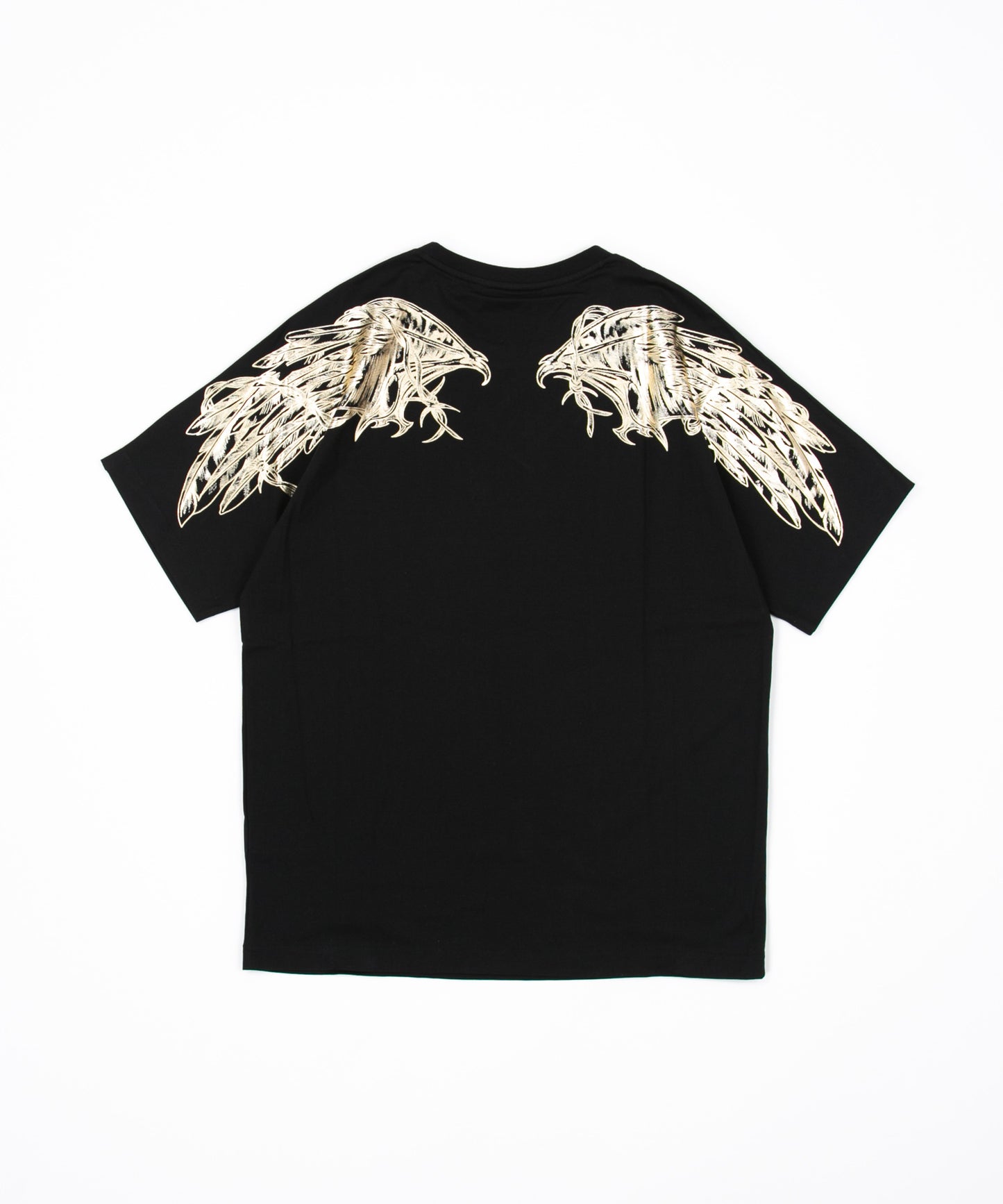 TRIBAL EAGLE TEE BLACK【B223N0100702】