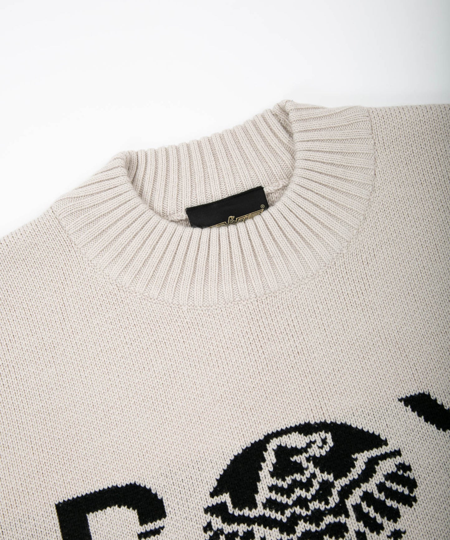 BOY CREW NECK SWEATER OFF WHITE【B223N6060031】