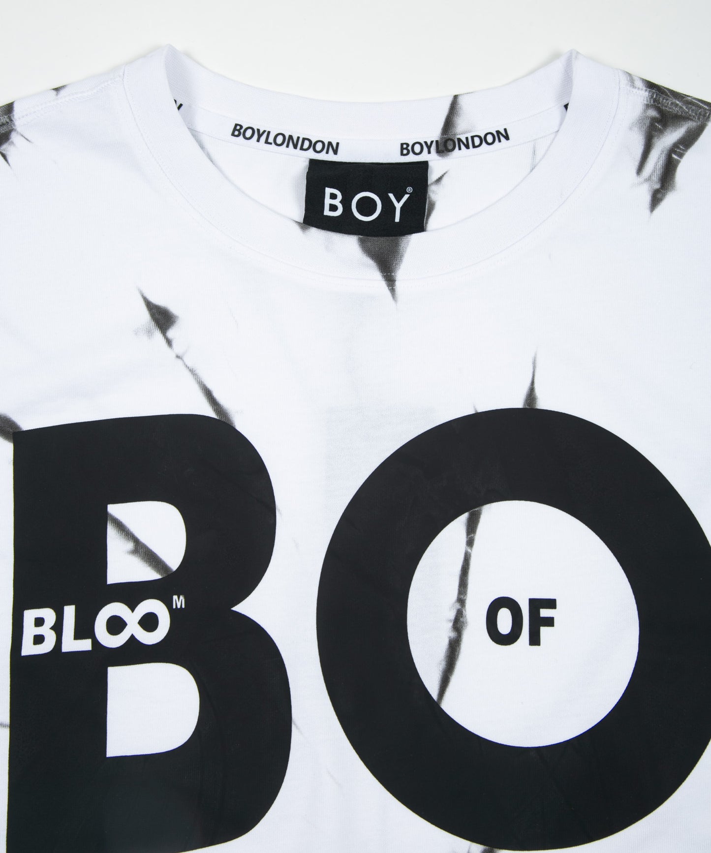 TIE-DYE BOY TEE WHITE【B223M0170101】