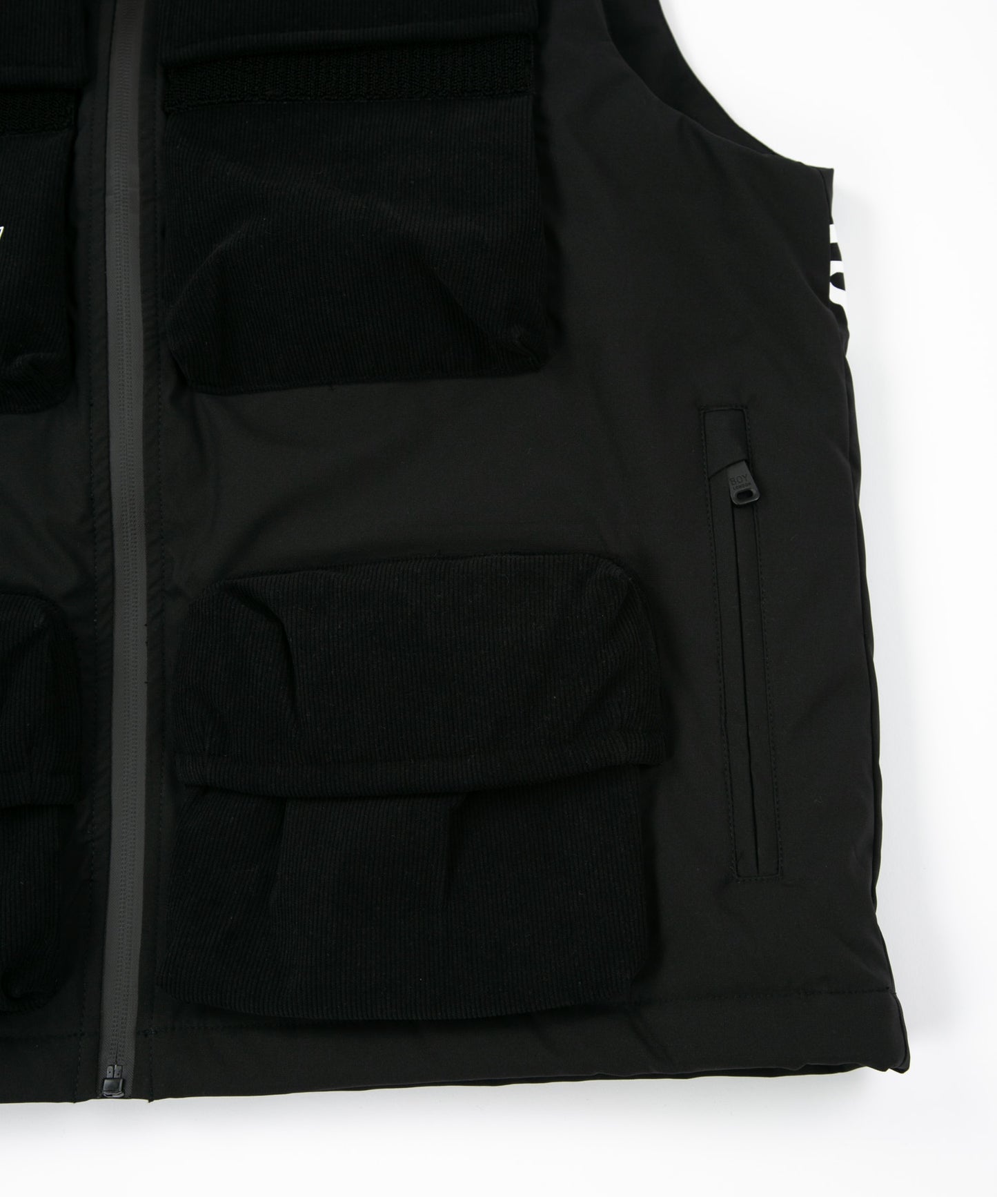 BOY EAGLE DOWN VEST BLACK【B223N3000302】