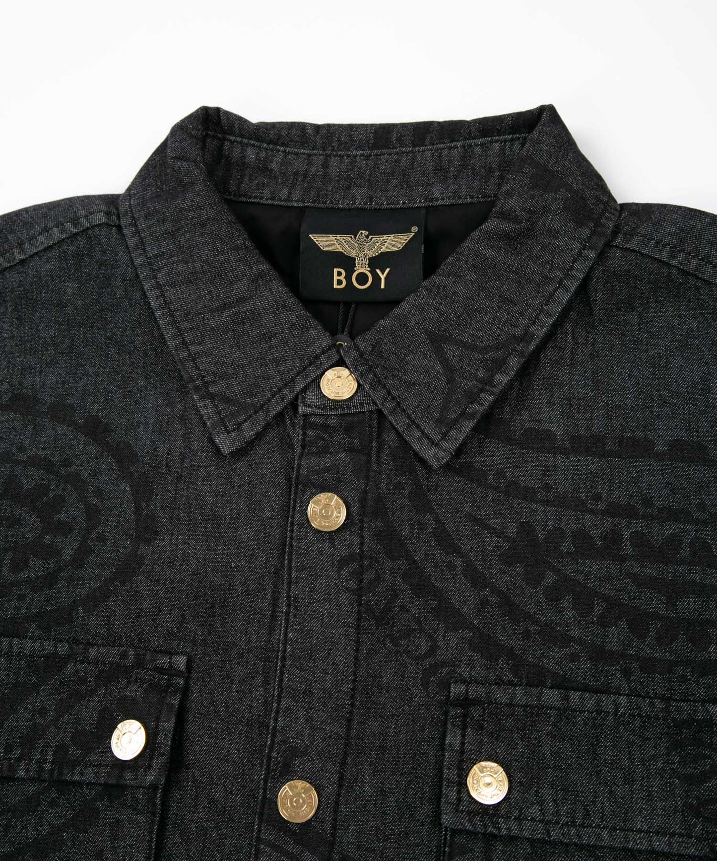 PAISLEY DENIM SHIRT【B223N4800302】