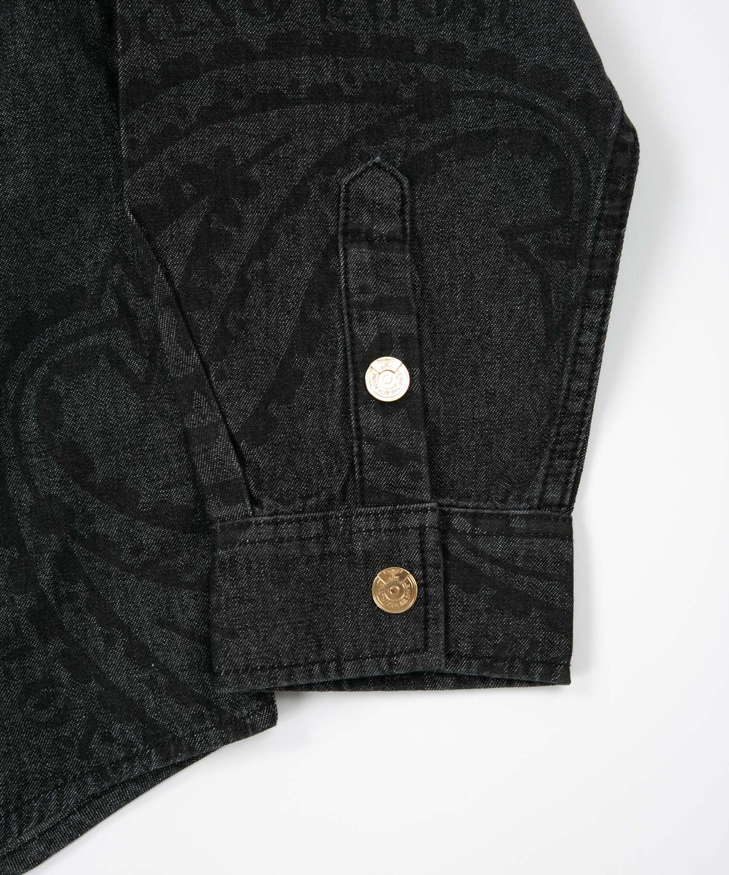 PAISLEY DENIM SHIRT【B223N4800302】