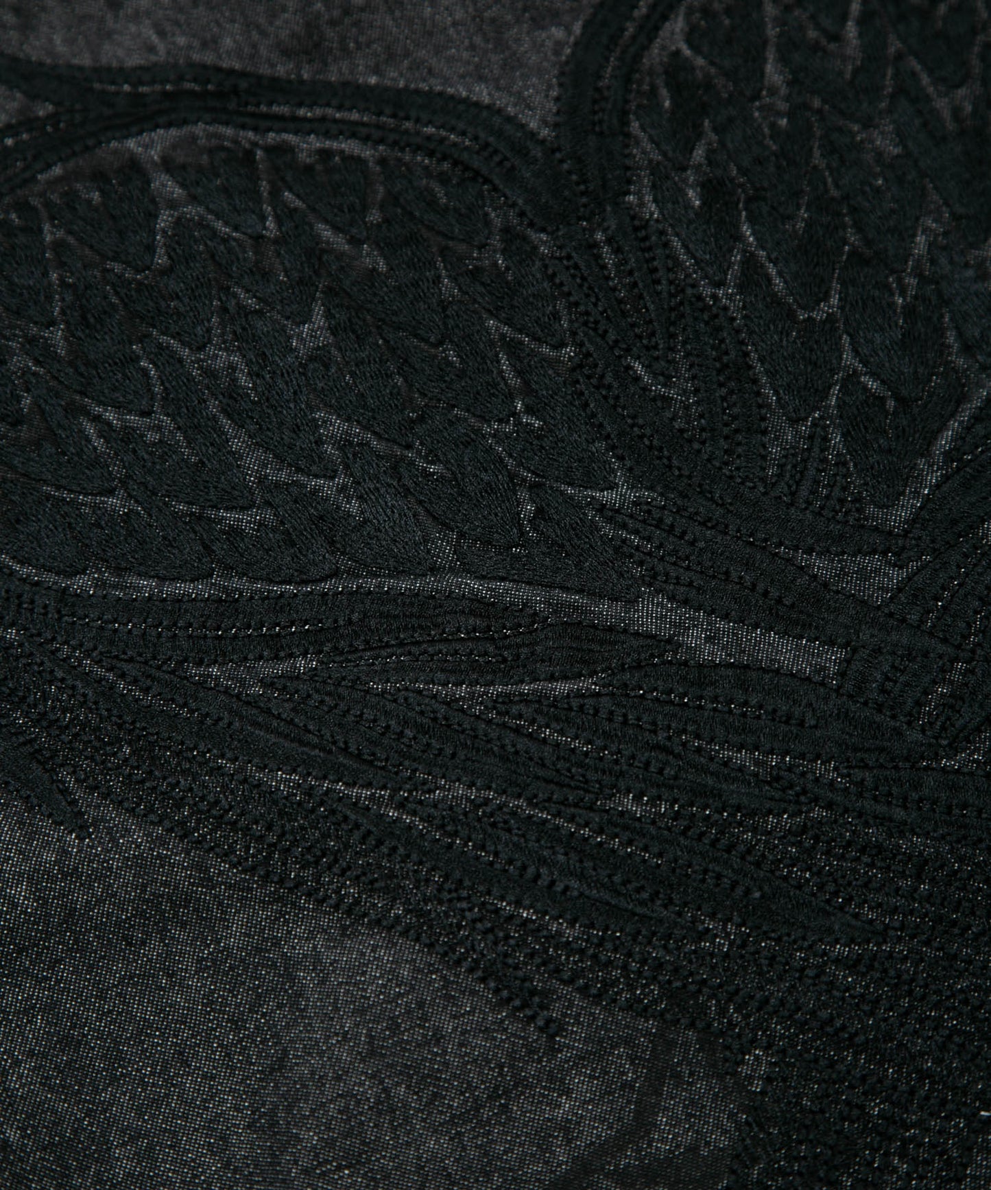 PAISLEY DENIM SHIRT【B223N4800302】