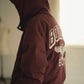 EAGLE EMBROIDERY REGULAR DOWN JACKET WINE RED【B244N2803430】