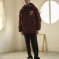 EAGLE EMBROIDERY REGULAR DOWN JACKET WINE RED【B244N2803430】