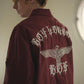 BOY EAGLE EMBROIDERY COACH JACKET WINE RED【B251N2500330】