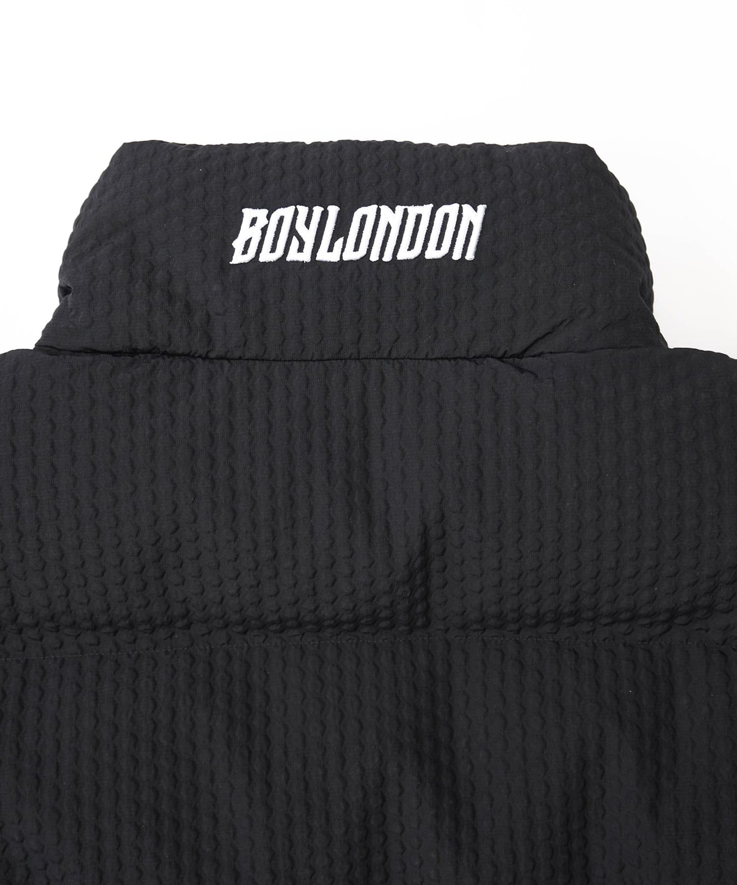 BOY JACQUARD CHIC DOWN JACKET BLACK【B244N2802502】