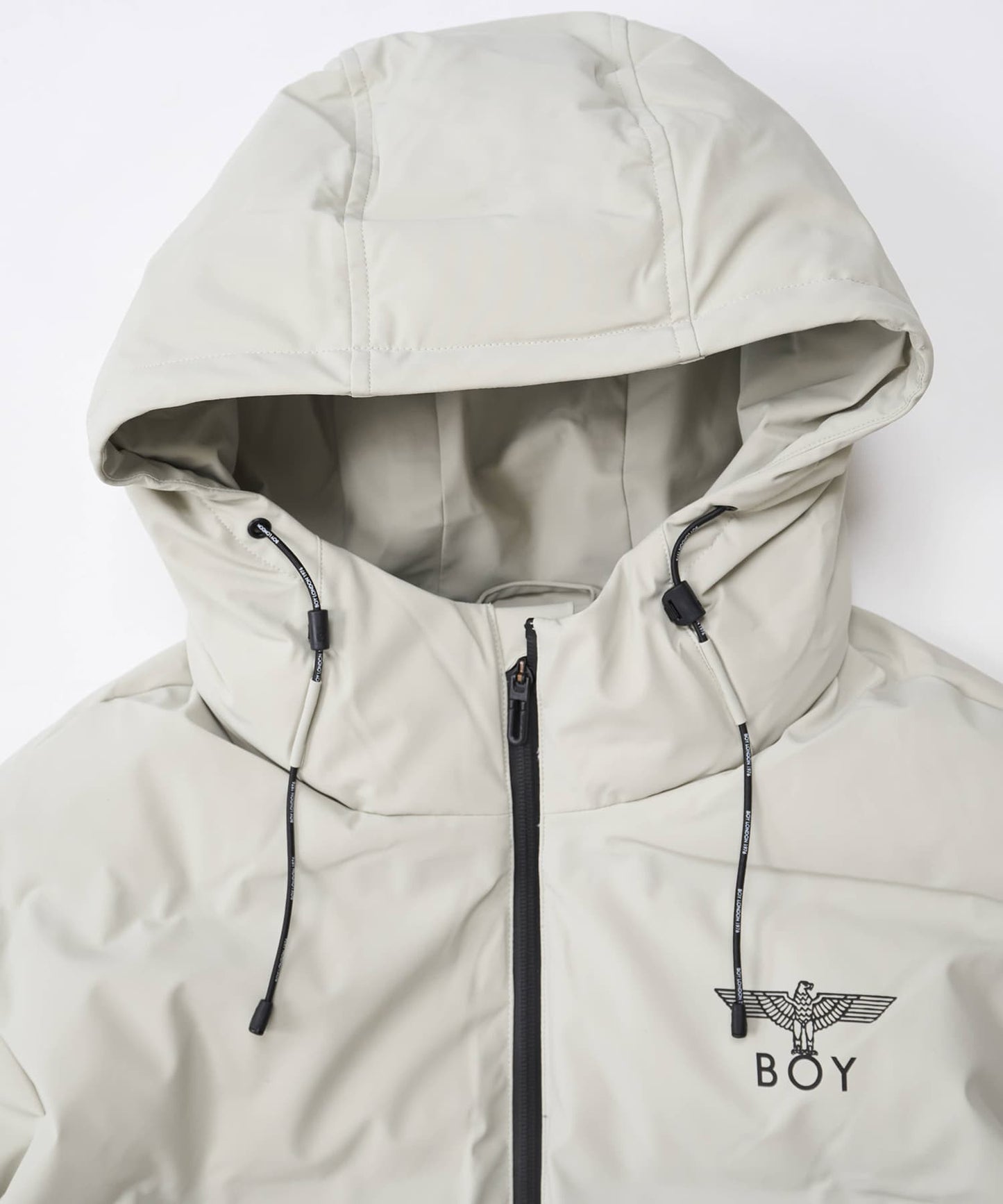 BOY TREK DOWN JACKET GREY【B244N2802203】