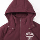 EAGLE EMBROIDERY REGULAR DOWN JACKET WINE RED【B244N2803430】