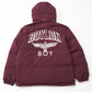 EAGLE EMBROIDERY REGULAR DOWN JACKET WINE RED【B244N2803430】