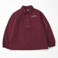 BOY EAGLE EMBROIDERY COACH JACKET WINE RED【B251N2500330】