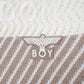 BOYLONDON PUZZLE KNIT KHAKI WHITE【B244N6000711】