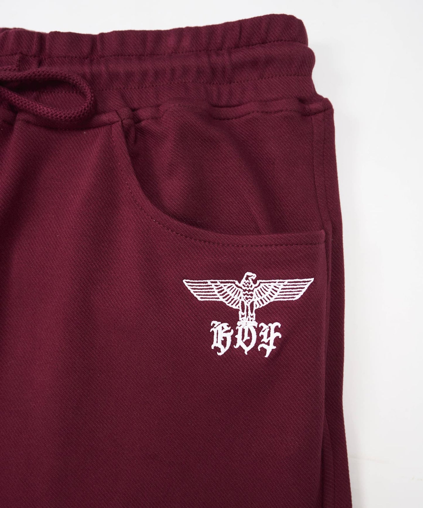 BOY LOOSE SWEAT PANTS WINE RED【B251N1501230】