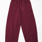 BOY LOOSE SWEAT PANTS WINE RED【B251N1501230】