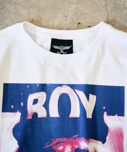 Andy Warhol TEE WHITE×BLUE【AFJ-ANDY003】