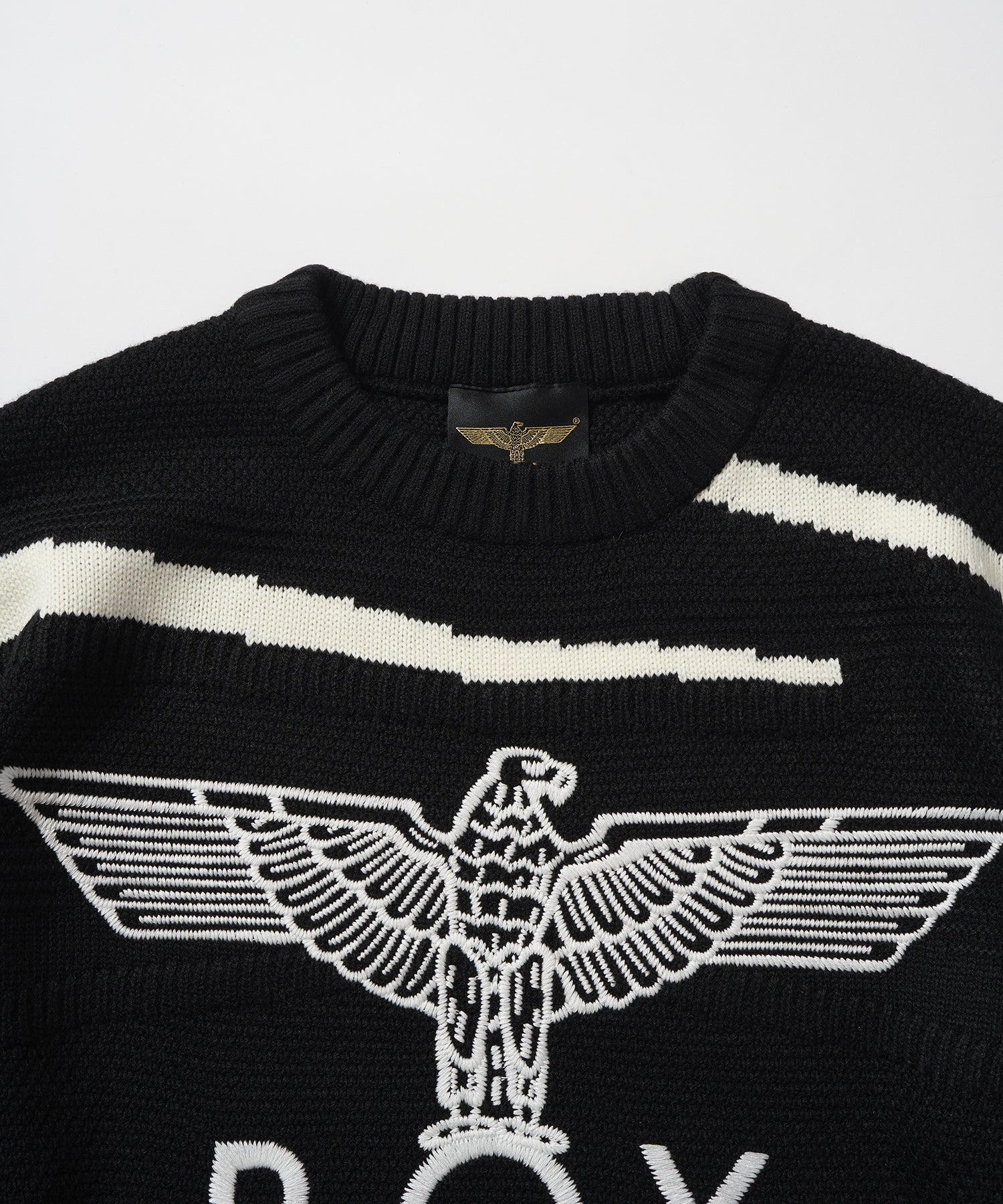 BOY Embroidery Puzzle KNIT BLACK【B233N6000302】