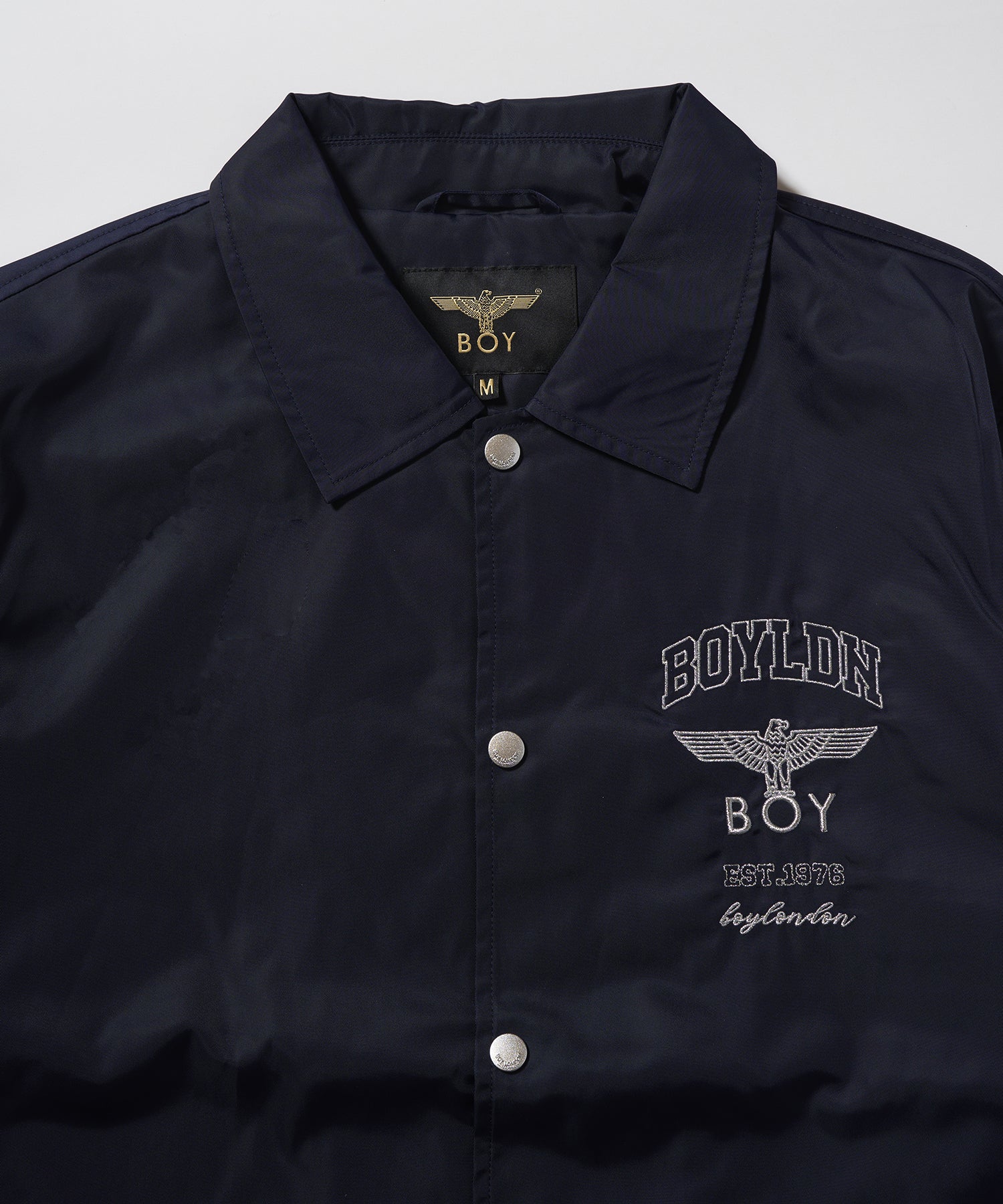 BOY Embroidery Simple Coach Jacket NAVY【B233N2302006】 – BOY LONDON