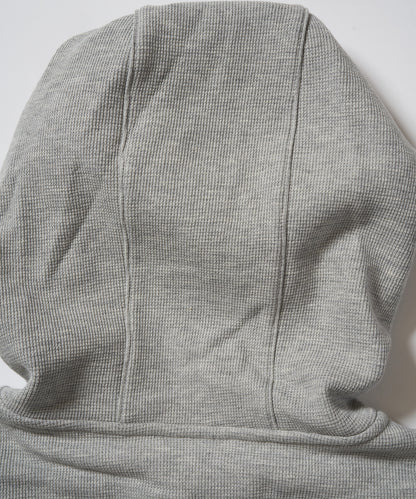 BOY KANOKO Fleece Full Zip Hoodie GRAY【B233N0600703】