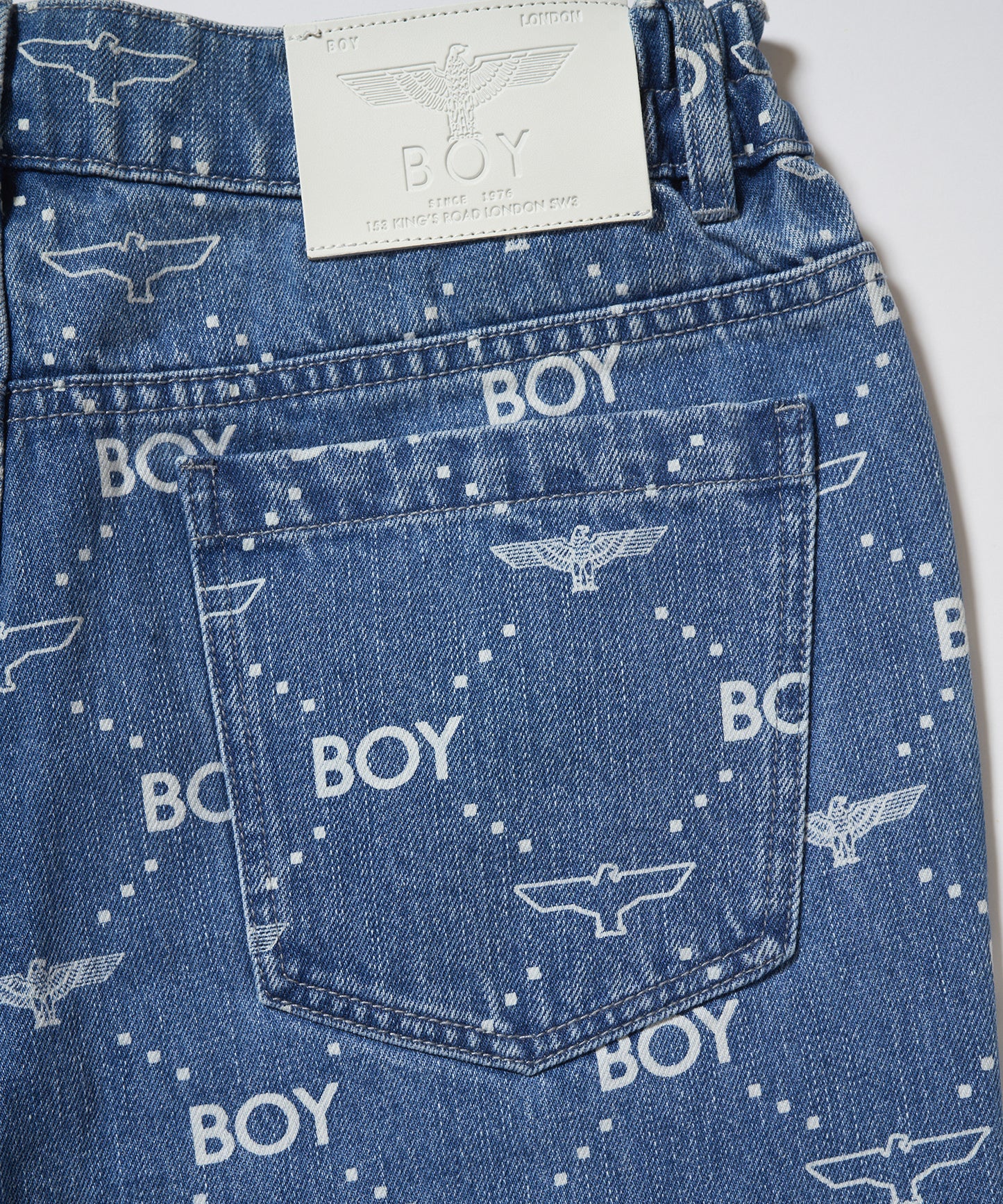 BOY Light Blue DENIM PANTS BLUE【B233N5500106】
