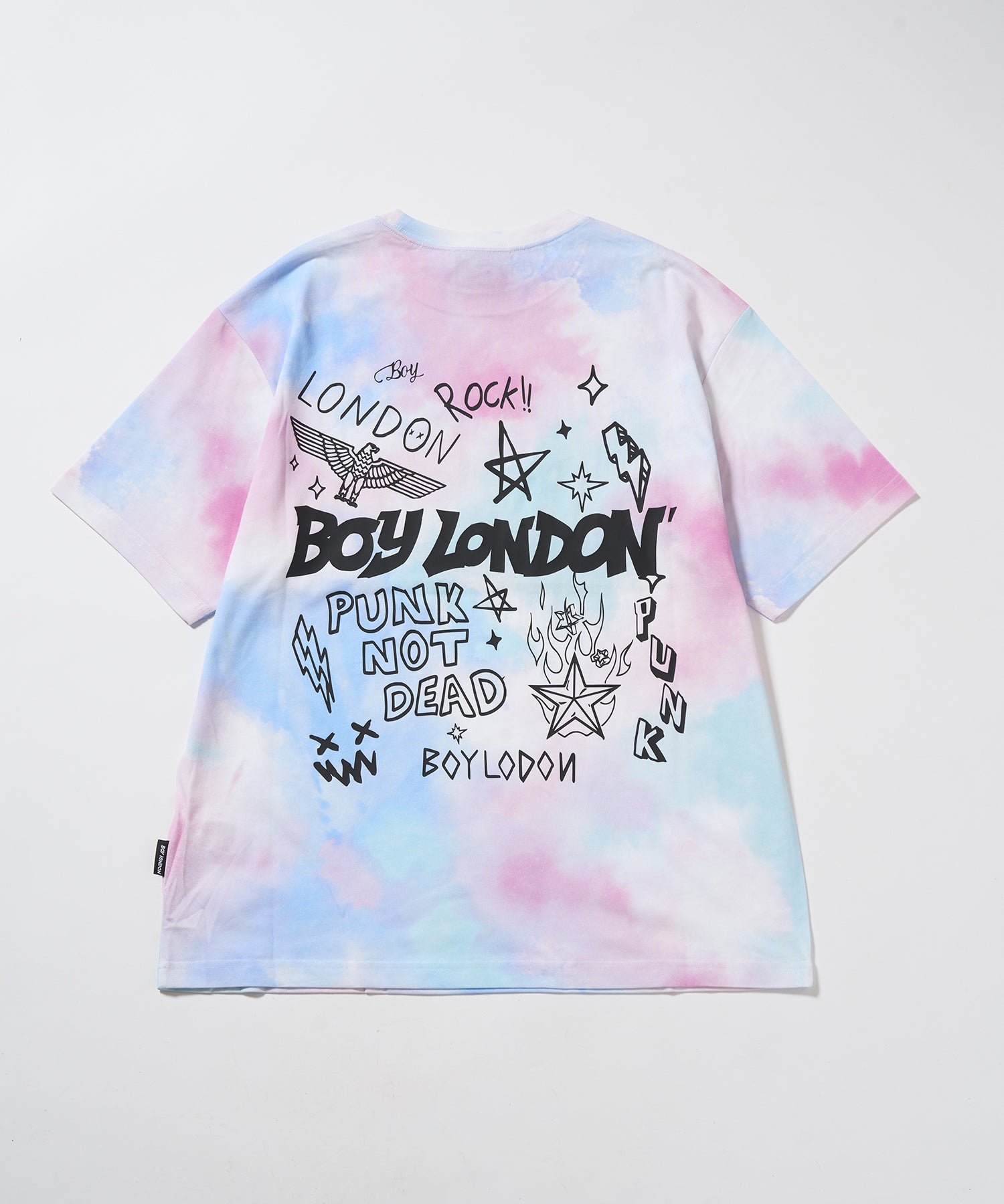 TIE-DYE LOGO TEE MULTI【B232N0105310】