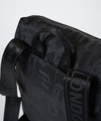 B-LOGO monogram BackPack BLACK【B233N8502202】