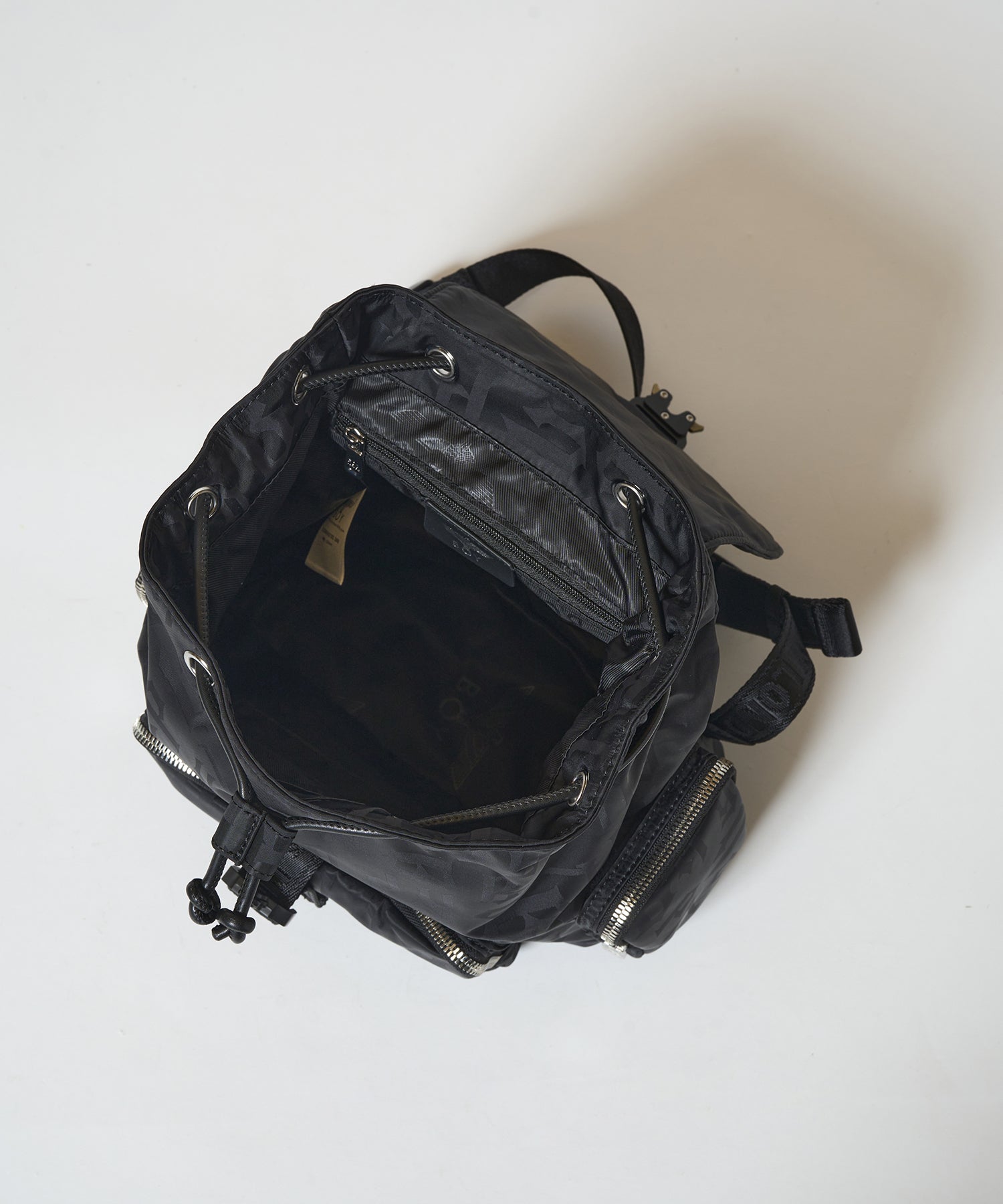 B-LOGO monogram Mini BackPack BLACK【B233N8502102】