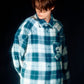 BOYLDN Check  Flannel Shirt BLUE【B233N2100606】