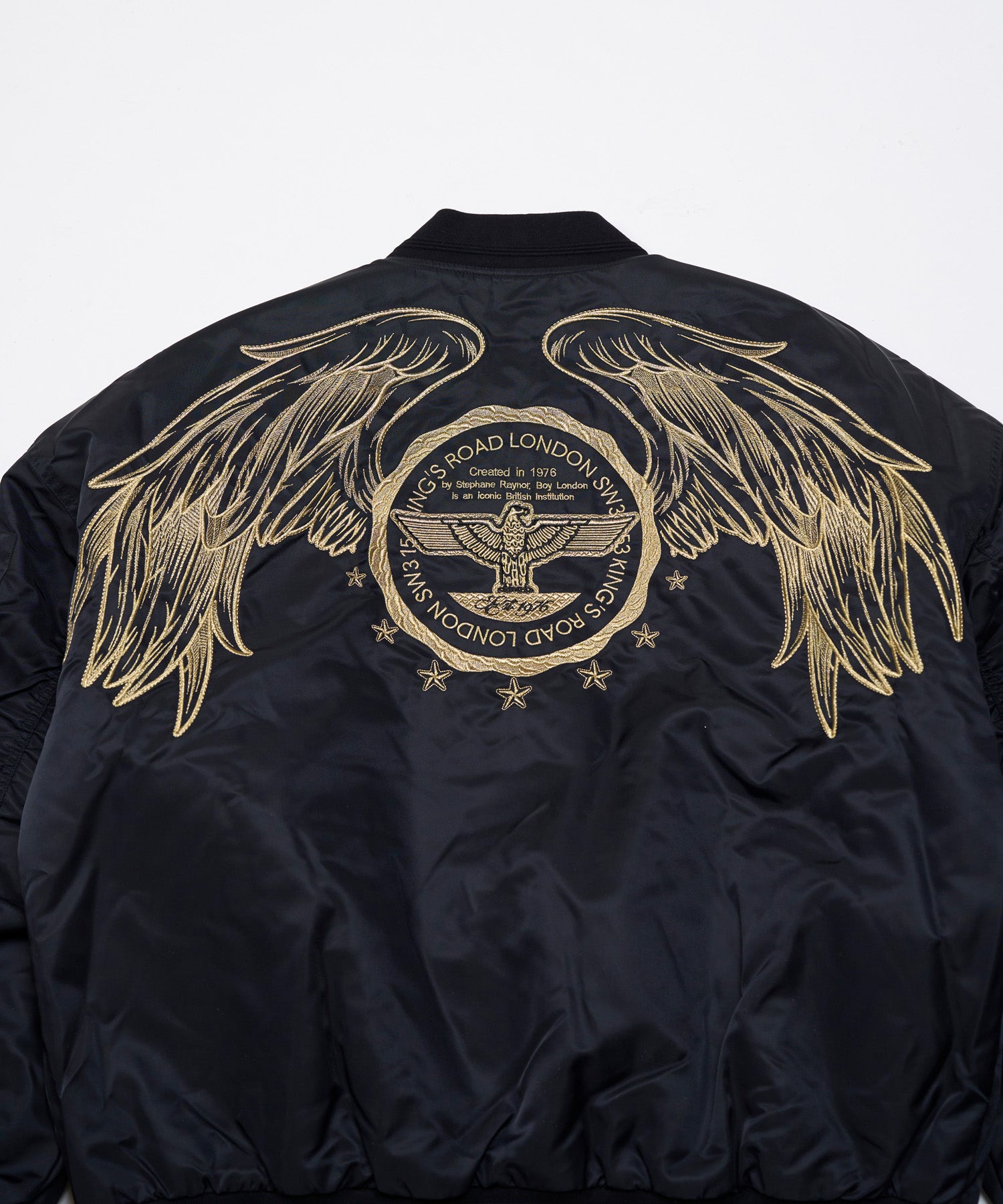 BOY BIG WING MA-1 BLOUSON BLACK【B234N2900502】