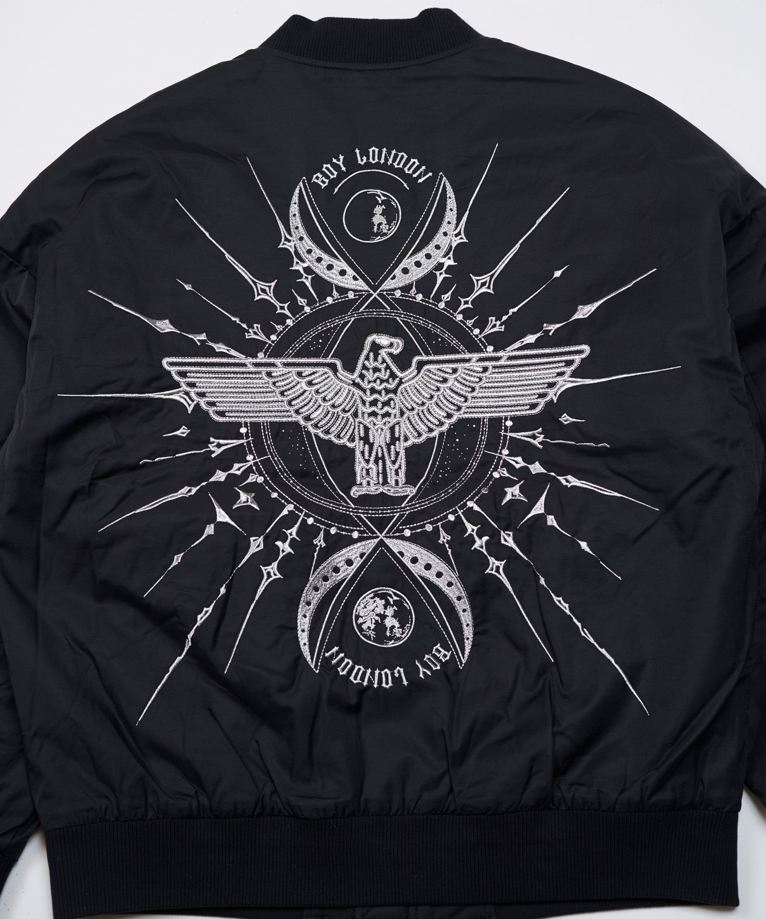 BIG SUN EAGLE EMBROIDERY BLOUSON BLACK【B233N2900802】 – BOY LONDON