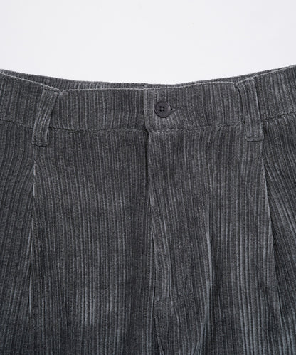 BOY EMBROIDERY CORDUROY PANTS GREY【B234N3400703】