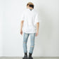 RHINESTONE BIG EAGLE T-SHIRTS WHITE 【B222N0103501】