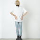 RHINESTONE BIG EAGLE T-SHIRTS WHITE 【B222N0103501】