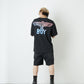 NEON LOGO T-SHIRTS BLACK【B222N0101202】