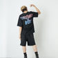 NEON LOGO T-SHIRTS BLACK【B222N0101202】