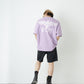 KANOKO CREW NECK TEE PURPLE 【B222N0101309】